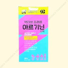 [No Brand] Active Triple Arginine Stick 20g / [노브랜드] 액티브 트리플 아르기닌스틱20gX14포 2박스(총28포), 280g, 2개