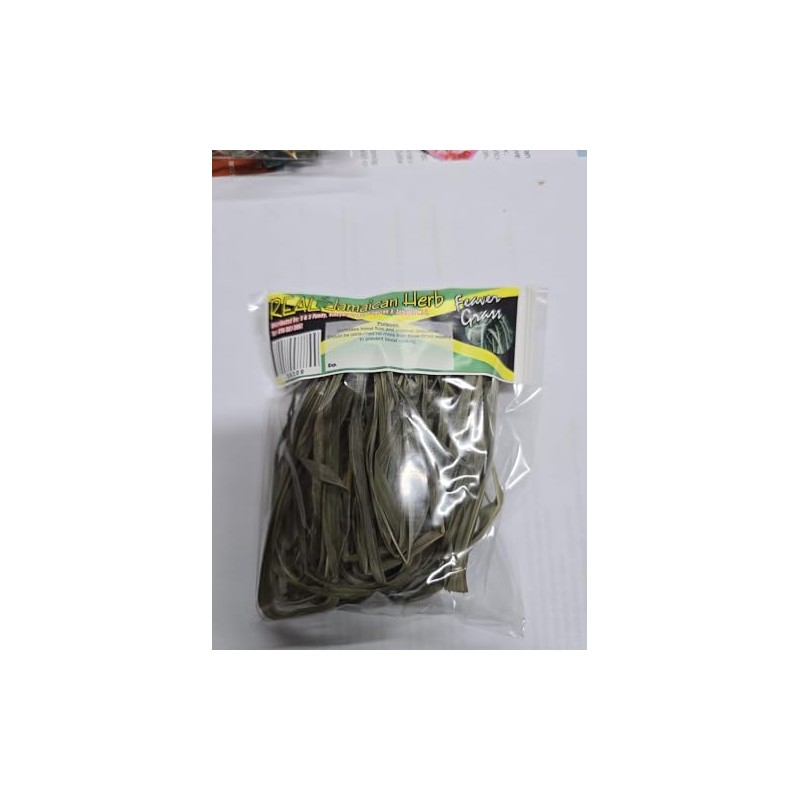 Real Jamaican Fever Grass Tea, Traditional Lemongrass