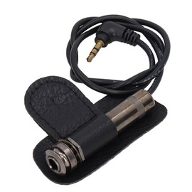 Acoustic Guitar Pickup Transducer Metal Accessory Replacement for String Instrument Gray