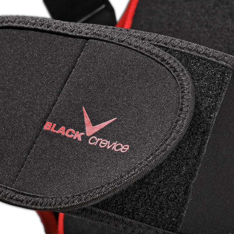 Black Crevice Children's Back Protector Multi-Coloured Schwarz/Rot/Silber Size:140 (EU)