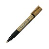 Pentel Permanent Markers, Paint Markers, Medium Point, Gold MMP20-X