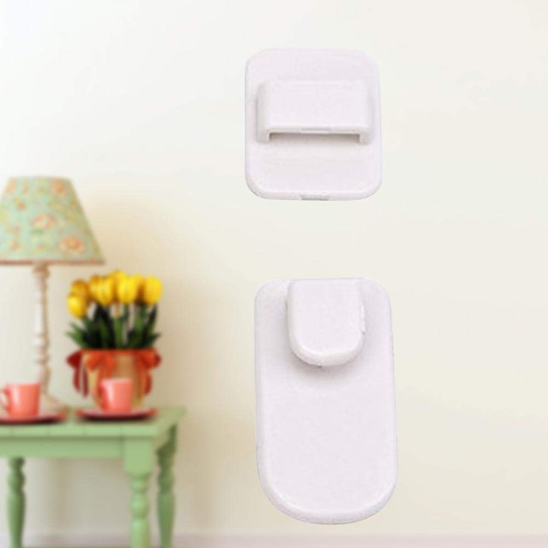 Fdit 2 Set TV Remote Control Air Conditioning Hook Sticky