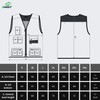 BWOLF Atlas Multifunctional Work Vest Men's Work Vest Classic Grey/Orange,