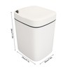 12L Automatic Trash Can Waterproof Touchless Motion Sensor Trash Can