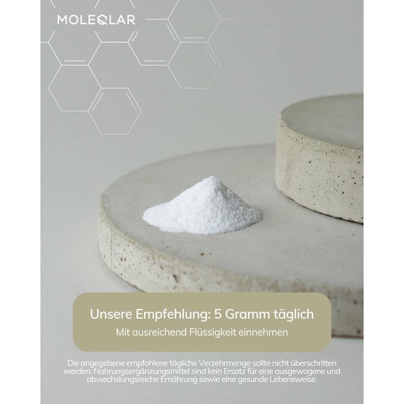MoleQlar Myo-Inositol Powder 300 g - Certified and Pure Inositol