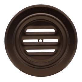 CRL 834DU Duranodic Bronze Aluminum 5-5/16" No-Draft Speak-Thru