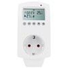 Plug‑in Thermostat LCD Programmable Heating Temperature Controller 16A