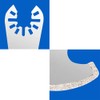 Oscillating Tool Blades Stainless Steel Diamond Boot Shape Multitool Saw