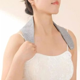 Neck shoulder hot pack warmer hot pack neck warmer cold protection neck toshi scarf scarf shoulder compress pack thermal compress warmer black 4ea