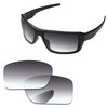 PapaViva Replacement Lenses for Oakley Double Edge OO9380 66mm Sunglass