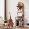 Homsorout Record Player Stand with Vinyl Storage - 5-Tier Turntable