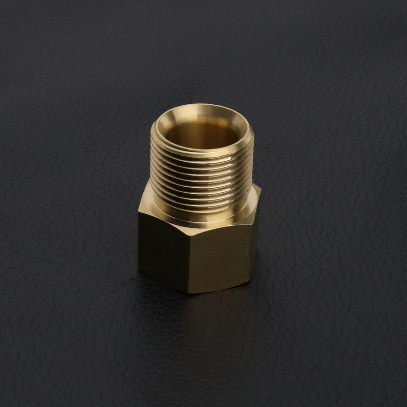 EMSea M22 15mm Male to M22 14mm Male Adapter Brass