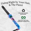 Eva NYC Healthy Heat Clip-Free Curling Wand, Tourmaline-Infused Hair Curler