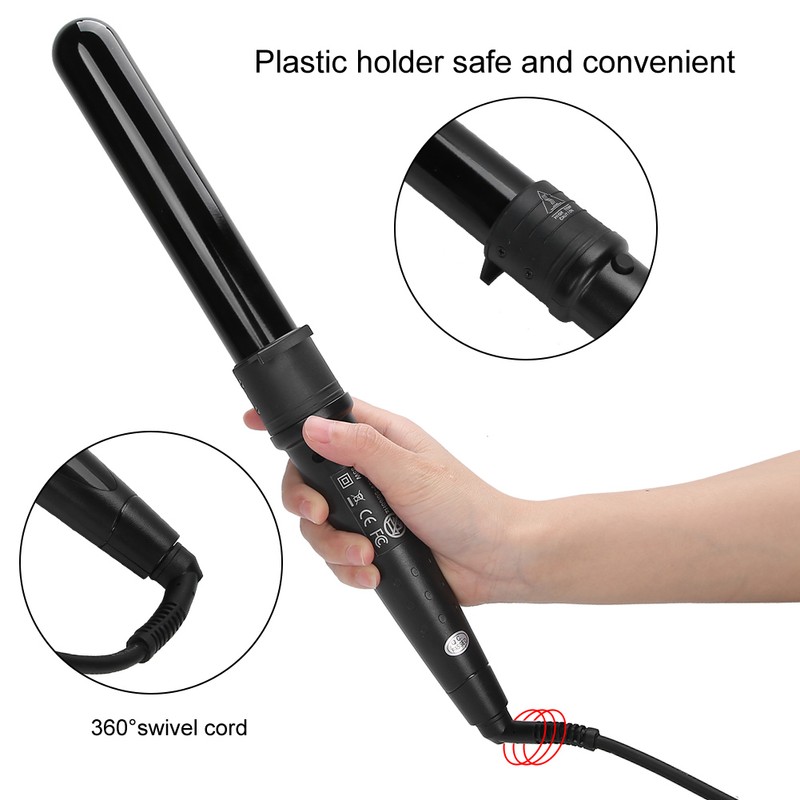 5‑In‑1 Curling Iron LED Adjustable Temperature Hair Styling Curling Iron