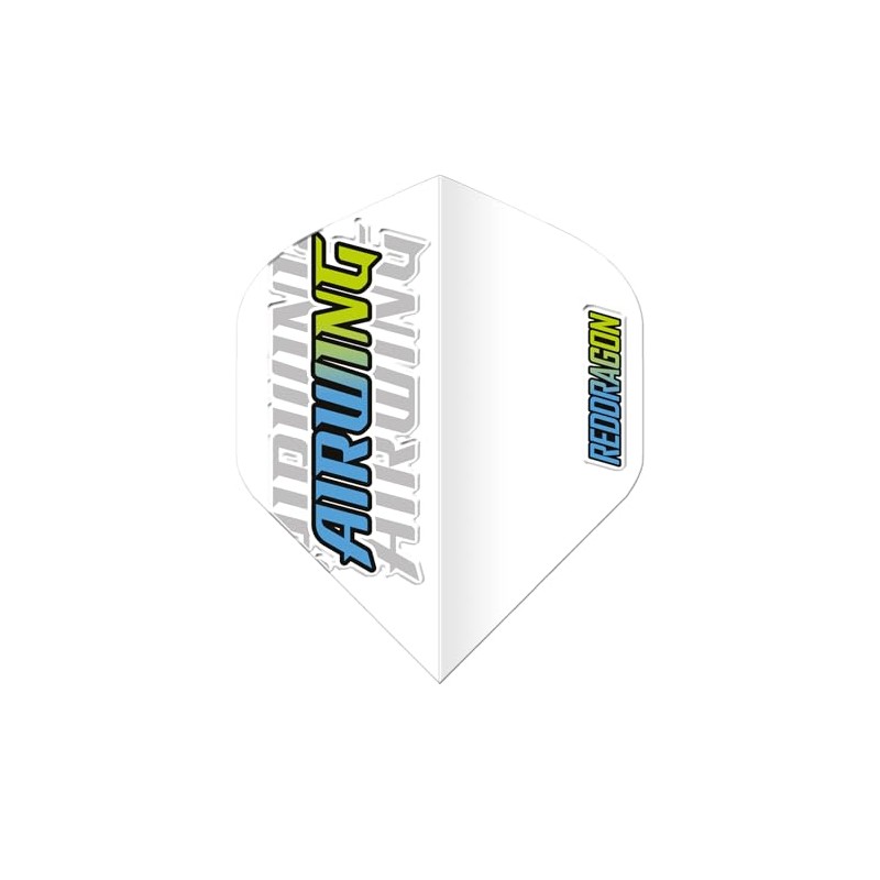 RED DRAGON Airwing Unique Moulded Blue Logo Standard Dart Flights