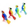 JZK 4x Parrot style novelty beach towel pegs for sun