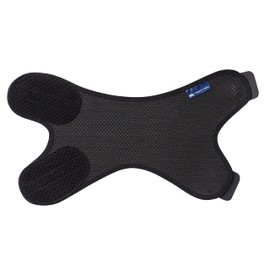 magico Labo L-LL Knee Supporter, Secure Fit, Pack of 1, Black