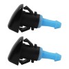 automotivepartsmatter 58149 2 PCS Windshield Washer Nozzle & Gaskets fits