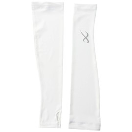 CW-X HUY421 Women's Arm Cover (Finger Hang Type), Sweat Absorbent, Quick Drying, UV Protection, Stretch, Antibacterial and Odor Resistant, IV,