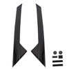 ECOTRIC 2 PCS Front A-Pillar Molding Windshield Outer Trim Compatible