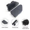 JKCOVER Bed Rail Stake Pocket Covers Compatible with Chevy Silverado/GMC