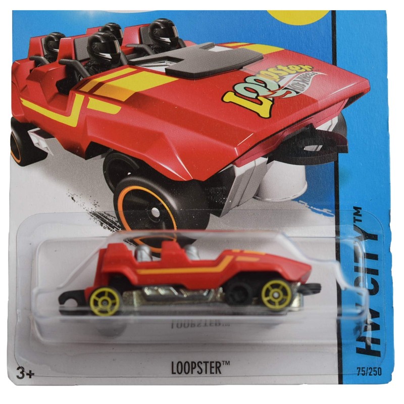 Hot Wheels Loopster 75/250, red
