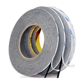 MAEXUS Ultra Thin Double Sided Tape, Super Strong Double Sided Tape, Multi Size, 0.04 inch (1 mm), 0.08 inch (3 mm), Width x 16.6 ft (50 m) x 36.4 ft (50 m) x 3 Pieces, For Smartphone Repairing