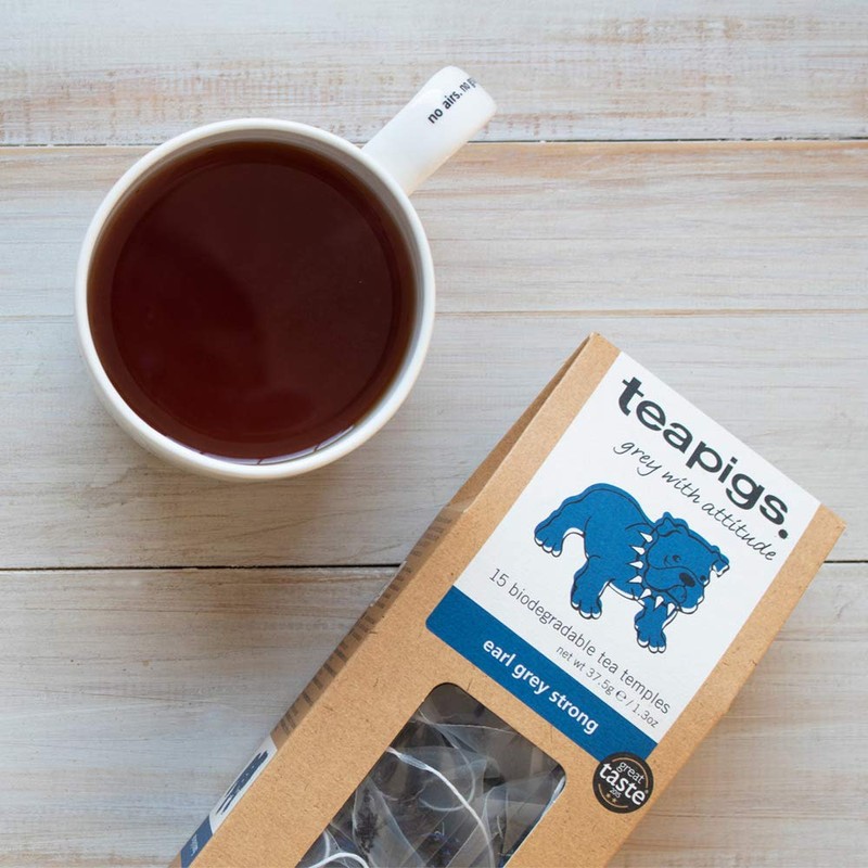 Teapigs Earl Grey Strong Loose Tea Made with Whole Leaves