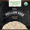Frontier Co-op Organic Psyllium Husk 1lb – Whole Organic &