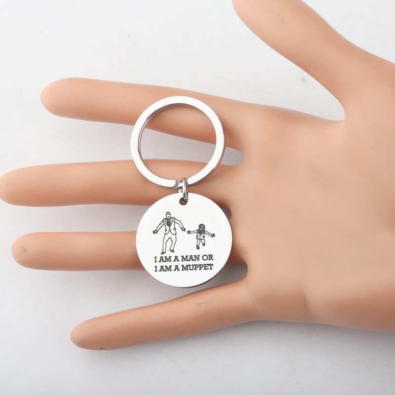 Mup-pett Show Inspired Keychain Movie Fans Gift The Frog Lover