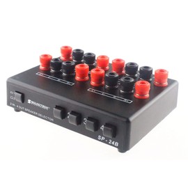 2in ⇔ 4out Speaker Selector/Switcher *Banana Plug Type