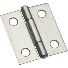 National Hardware N146-043 Zinc-plated Door Hinge, 1-1/2 In. L, 2 Pk