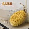 myHomeBody Bath Sponge, Foam Loofah, Body Scrubber for Bathing, Exfoliating
