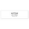CafePress Autism Operating System Sticker (Bumper 50 pk)