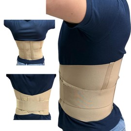 Faja Sacrolumbar Lumbosacra Elástica MH-316, Soporte Lumbar Terapéutico, Beige, Alivia Dolor y Mejora Postura, VARIEDAD DE TALLAS, ALIVIO A DOLOR...  