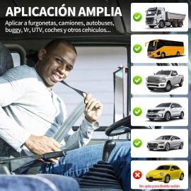 Cinturones De Seguridad Universales Retráctiles De 3 Puntos