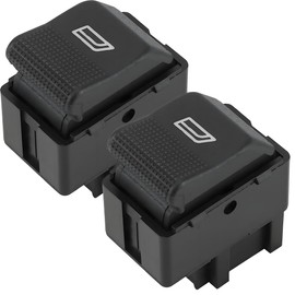 ZAMDOE 6X0959855B Electric Window Switch for VW Lupo 6X1 6E1 1998-2005 P-olo 6N2 1999-2001 for Seat Cordoba 6K2 1999-2002 Ibiza 6K1 1999-2002 Hatchback Saloon Single Buttons for Both Sides 2PCS