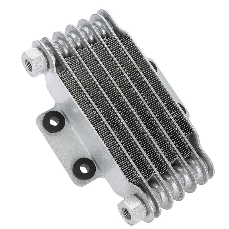 Aluminum 85ml Engine Oil Cooler Cooling Radiator for 100CC-250CC Motorcycle