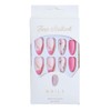 Press On Nails French Tips for Women Pink False Nails