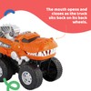Dazmers Dino Monster Truck - Motorized T-Rex Monster Truck for