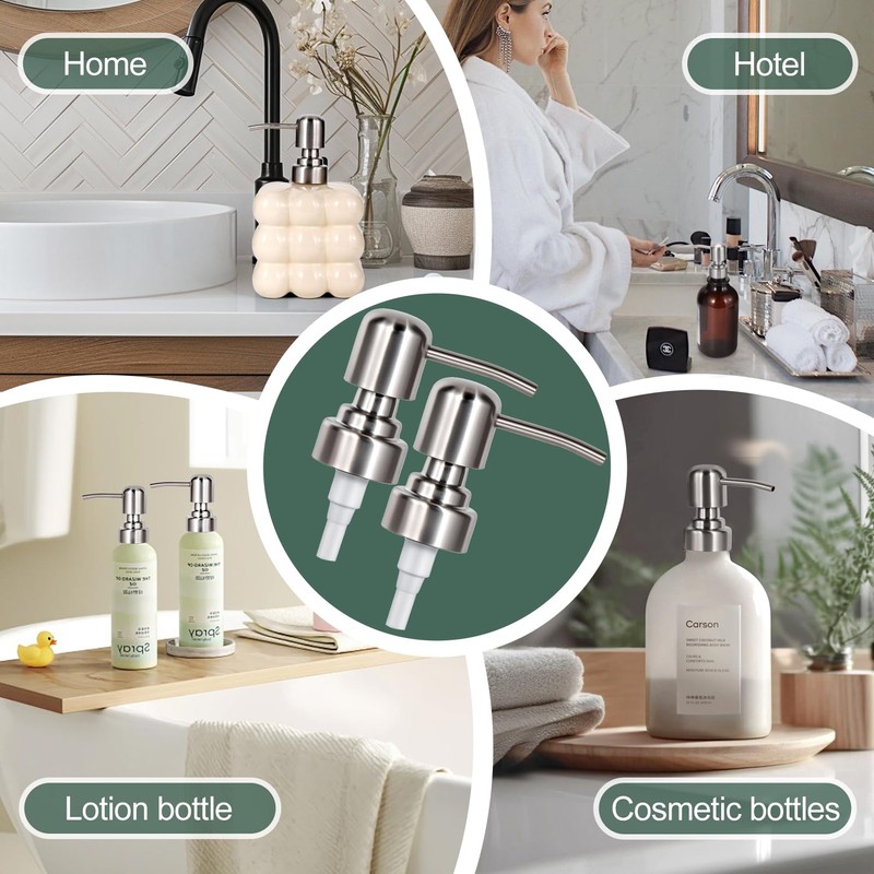 Tuipmui Soap Dispenser Pump Replacement, Kitchen and Bathroom Soap Pump