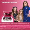 LOVE URBAN BEAUTY Dazzling Makeup Case – 60-Piece Vegan Makeup