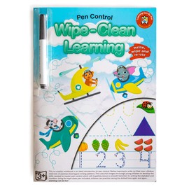 Learning Can Be Fun Wipe-Clean Learning Pen Control Work Book
