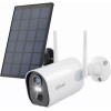 ieGeek Wireless 2K Solar Powered Outdoor Security Cameras with Spotlight