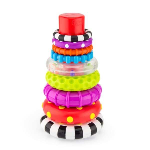 Sassy Juguete para BEBÉ Y NIÑO DE Aros APILABLES Marca