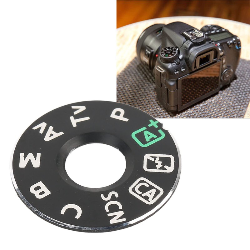 Mode Dial Plate Interface Replacement Part for Canon 70D Camera,