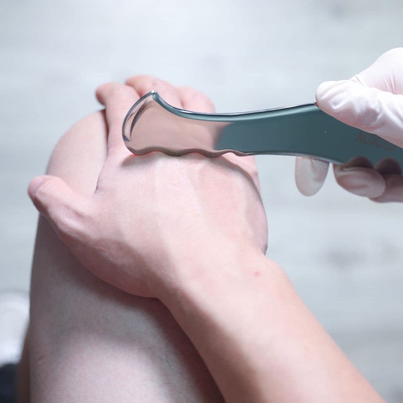 Tansozer Gua Sha Massage Tool, Massage Blade, Medical Grade Stainless