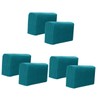 Ciieeo 6pcs Elastic Sofa Armrest Covers Soft Arm Rest Protectors