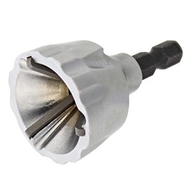 Saipor Chamfer Cutter, Metal Reamer, Chamfer, Screw Debur, Cut and Debur, Chamfer Bit, Screw Burr Chamfer, Fits 0.1 - 0.7 inches (3 - 19 mm)