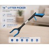 Grabber Stick (Pack of 2) 42cm/16" Litter Pickers for Children,
